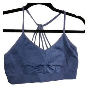 Strappy sports bra
